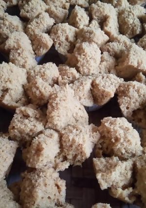 Foto resep 2. Bolu kukus mekrok gula merah