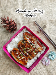 Foto resep Donburi terong bakar