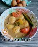 Telur Masak Kurma 🥚