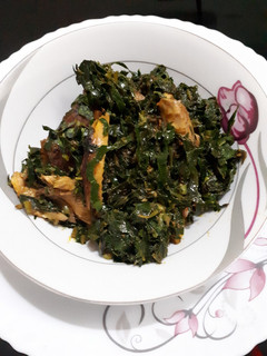 A picture of Vegetable soup.