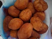 A picture of mandazi vanilla essence