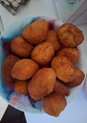 A picture of Soft Milk Mandazi.