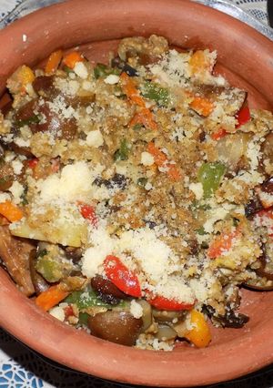 Una foto de Revuelto Cordobes de vegetales