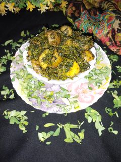 मेथी आलू(methi aloo recipe in hindi) रेसिपी मुख्य फोटो