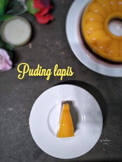 Foto resep Puding lapis