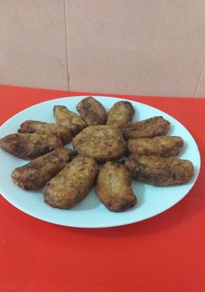 صورة لوصفة اصابع الارز باللحم المفروم