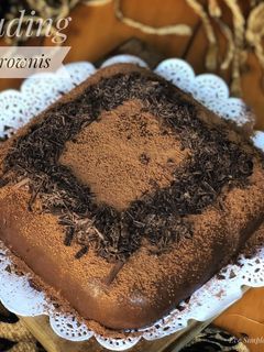 Foto resep Puding Brownis
