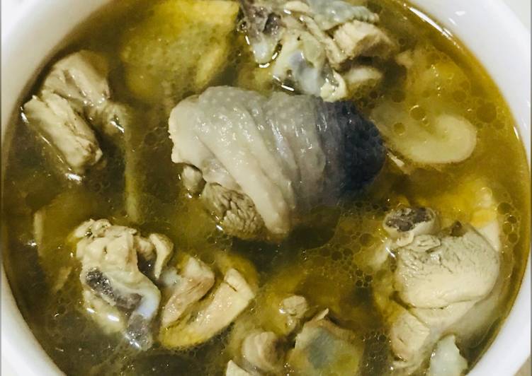 Cara Gampang Membuat Sup daging ayam &amp; arak, Sempurna