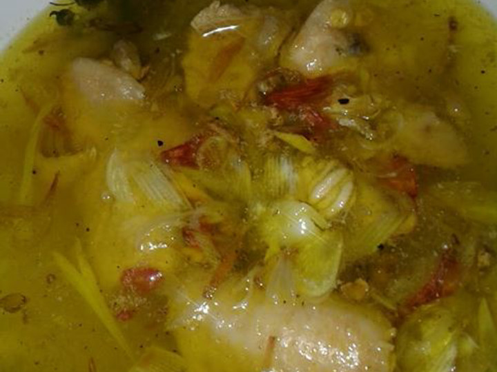 Cara Gampang Membuat Ayam kuah bumbu rempah Irit Anti Gagal