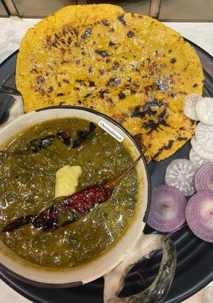 सरसो का साग रेसिपी मुख्य फोटो