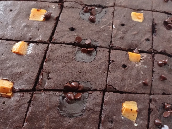 Langkah Gampang Membuat Resep Fudgy brownies shiny crust yang Uenak Anti Ribet, Bisa Manjain Lidah