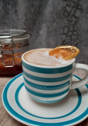 Foto resep Orange Latte (Latte Jeruk)
