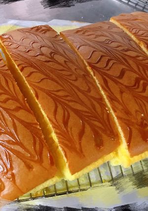 香濃起司古早味蛋糕(大) 的食譜成品照片