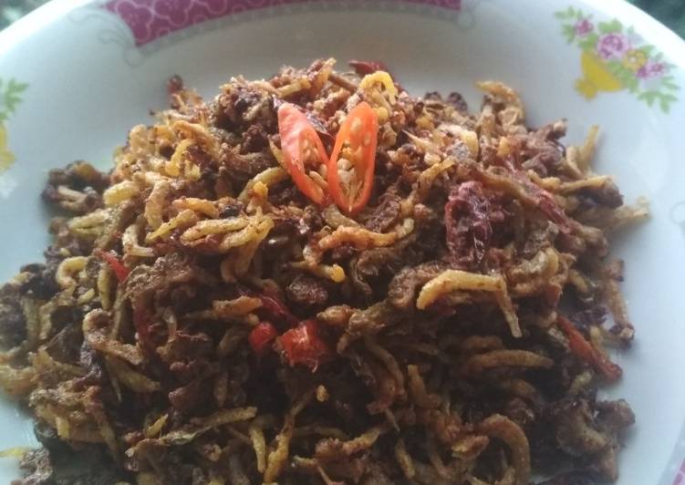 Resep: saat makan malamPare Nenek + Teri