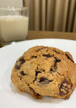 A picture of Chocolate chip cookies.