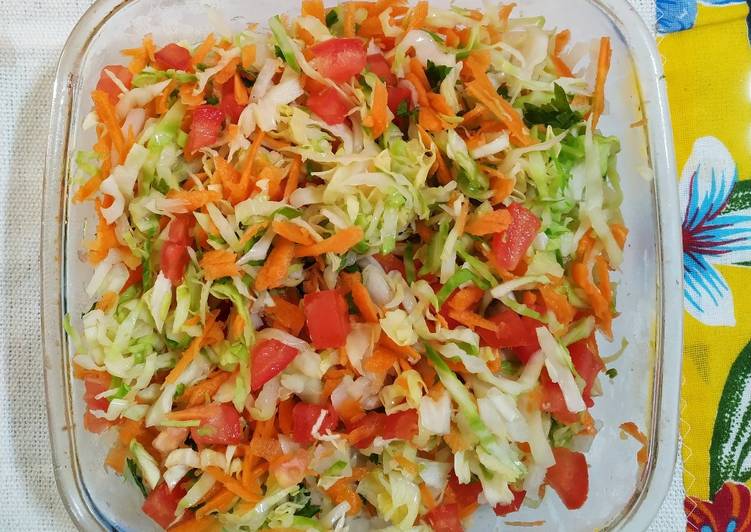 Salada de repolho Receita por Marina - Cookpad
