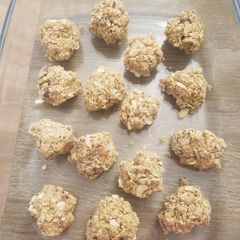 A picture of No-Bake Cherry Orange Energy Bites.