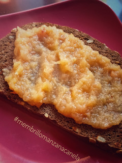 Una foto de Mermelada de membrillo manzana y canela