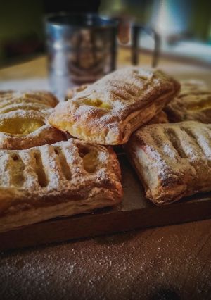 Almás-pudingos párnácska recept fotója