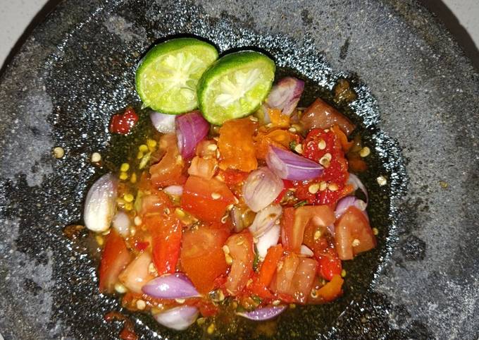 Resep Sambal Colo Colo Oleh Umma Berkreasi Cookpad 