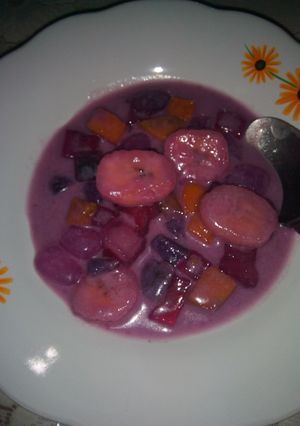 Foto resep Kolak Ubi Ungu #BikinRamadhanBerkesan
