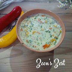 Sweet Palermo Peppers Raita/Dip A picture of Sweet Palermo Peppers Raita/Dip.