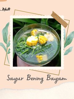 Foto resep Sayur Bening Bayam