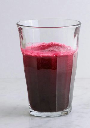 A picture of Beetroot juice.