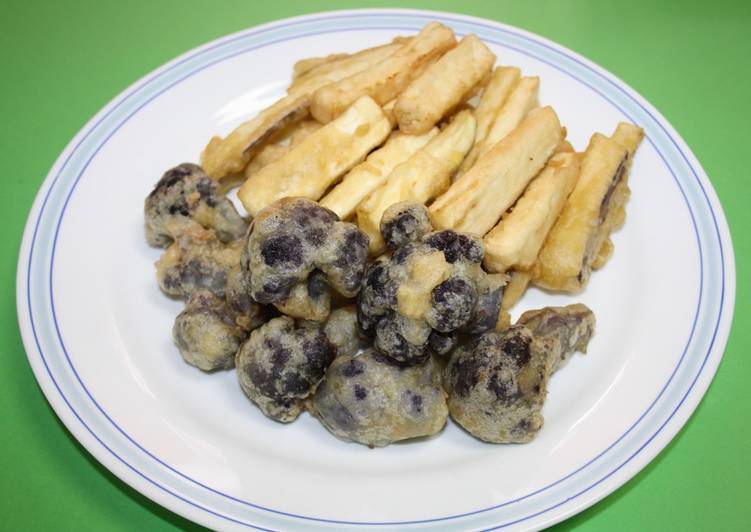 Verduras rebozadas a la cerveza