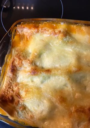 Foto de Lasanha de carne com espinafres