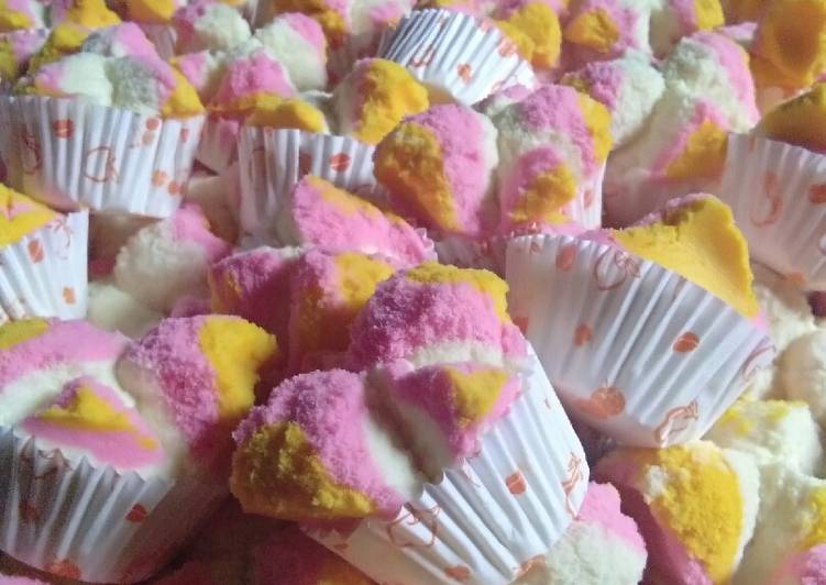 Bolu kukus mekar tanpa soda