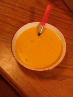 A picture of Sweet Potato Soup.