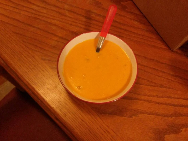 Easy Steps to Make Recipes Sweet Potato Soup the Delicious Tasty.