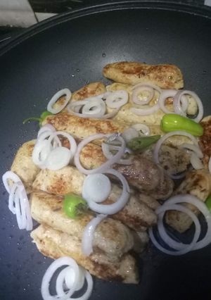 A picture of Seekh kabab.