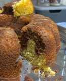 Torta Marmoleada con Mantequilla