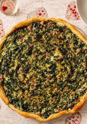 Foto di Rustica con Spinaci, Ricotta e Pancetta