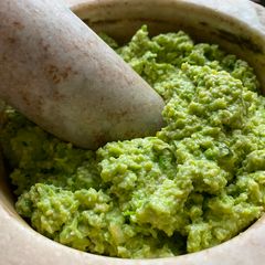 A picture of Broad Bean Pesto.