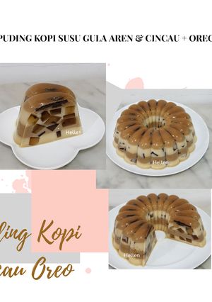 Foto resep Puding Kopi Cincau Oreo