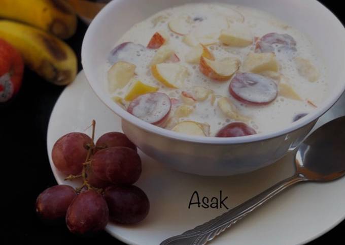 Step-by-Step Guide to Prepare Ultimate Creamy fruit salad