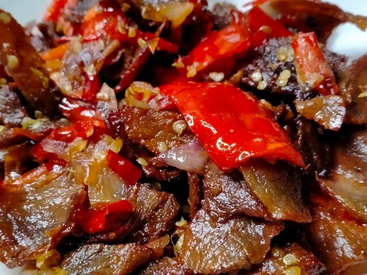 Cara Gampang Membikin Resep Dendeng Kering Balado yang Lezat Anti Ribet, Sempurna