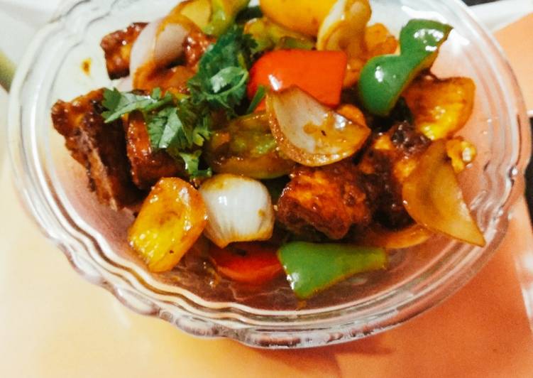 Recipe of Speedy Chilli paneer
