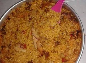 Una foto de Arroz al horno
