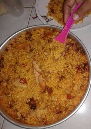 Una foto de Arroz al horno