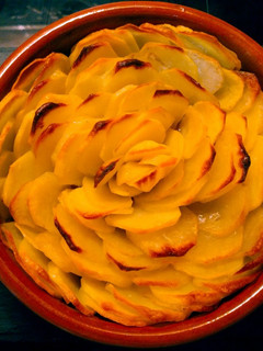Una foto de Patatas chips al horno