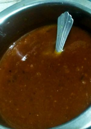 ખજૂર આમલીની ચટણી (Khajoor Ambli Chutney Recipe In Gujarati) રેસીપી મુખ્ય ફોટો
