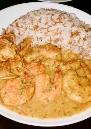 Una foto de Serén de Langostinos & Arroz de Palitos