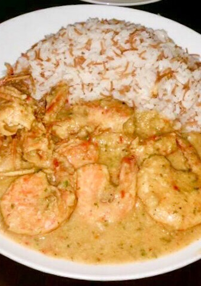 Una foto de Serén de Langostinos & Arroz de Palitos