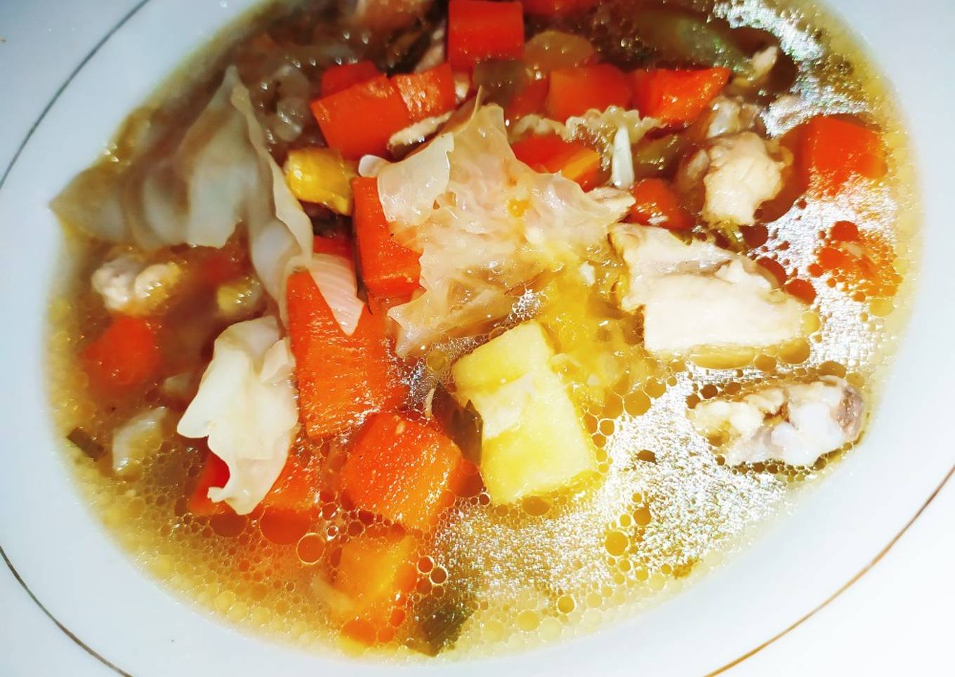 Sayur suop ceker ayam