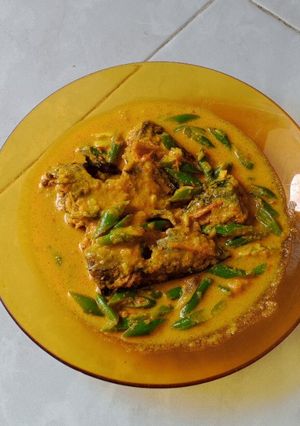 Foto resep Gulai ikan tongkol sayur buncis