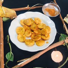 A picture of Rajasthani Tawe ki pakodi.
